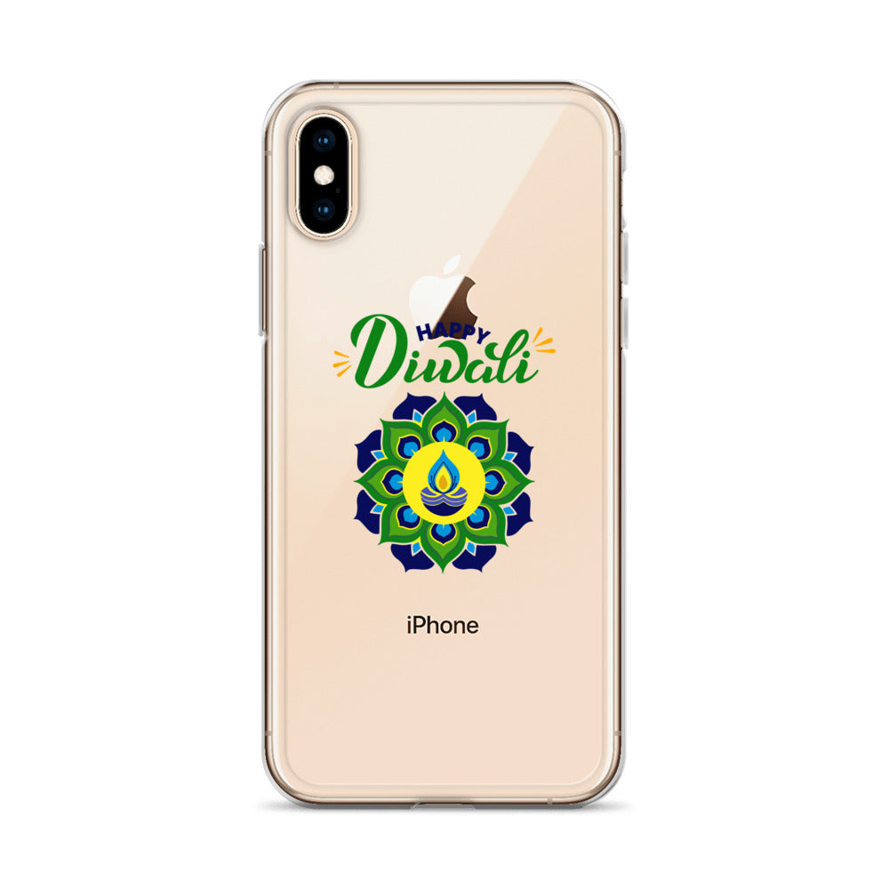 HAPPY DIWALI - iPhone Case Transparent