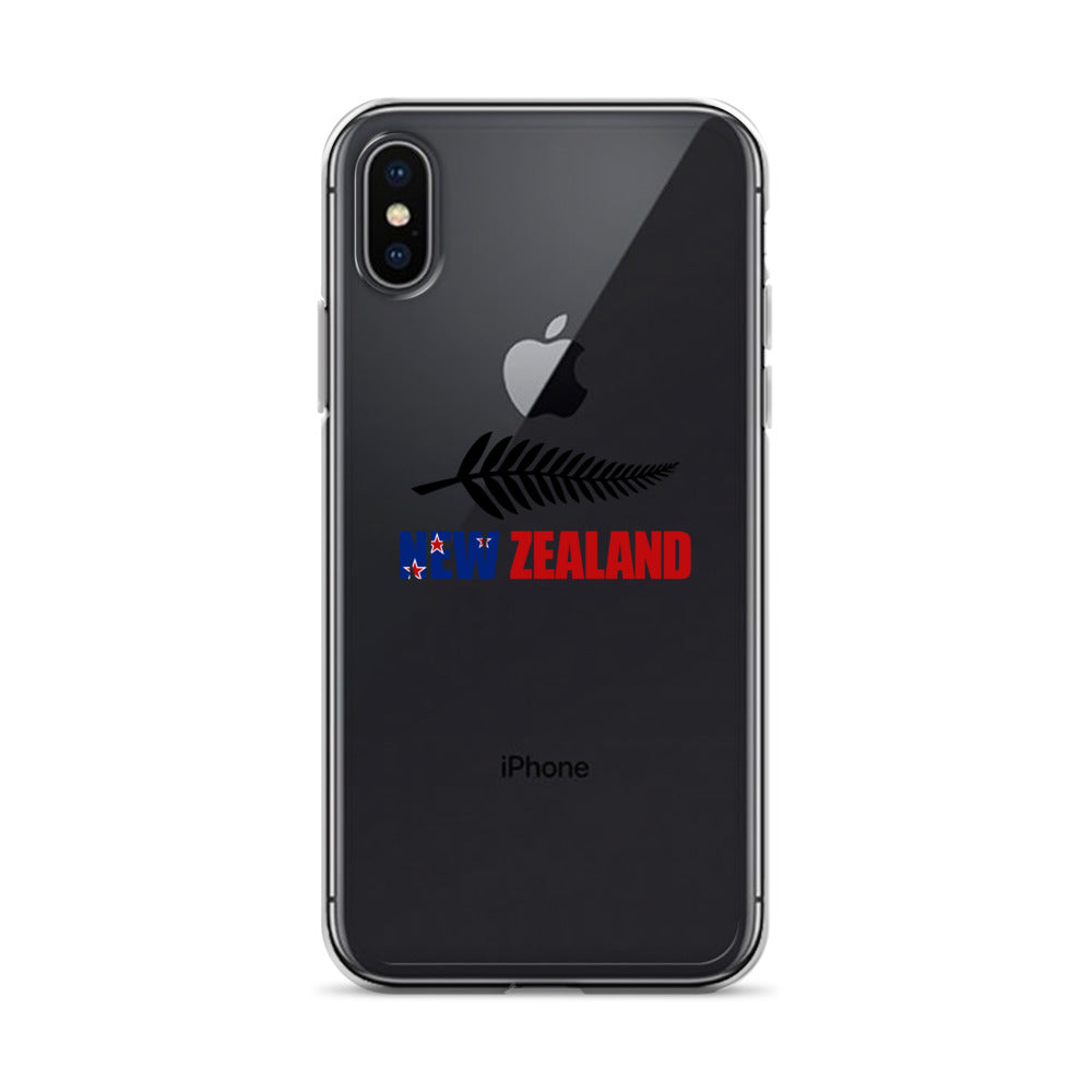 NEW ZEALAND - iPhone Case Transparent