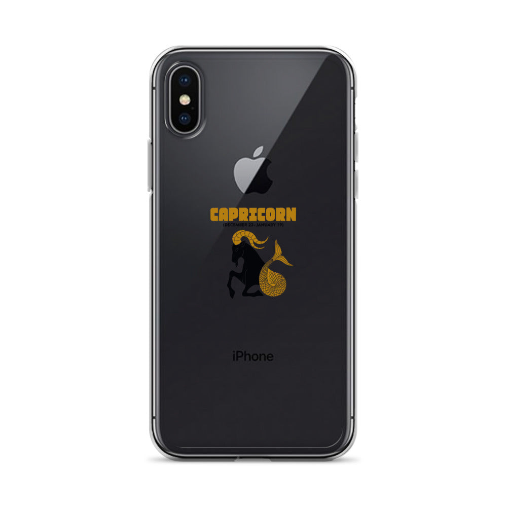 CAPRICORN - iPhone Case Transparent