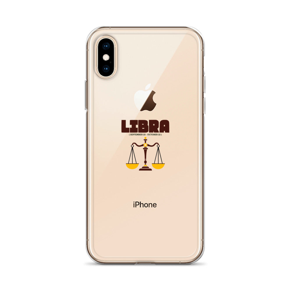 LIBRA - iPhone Case Transparent