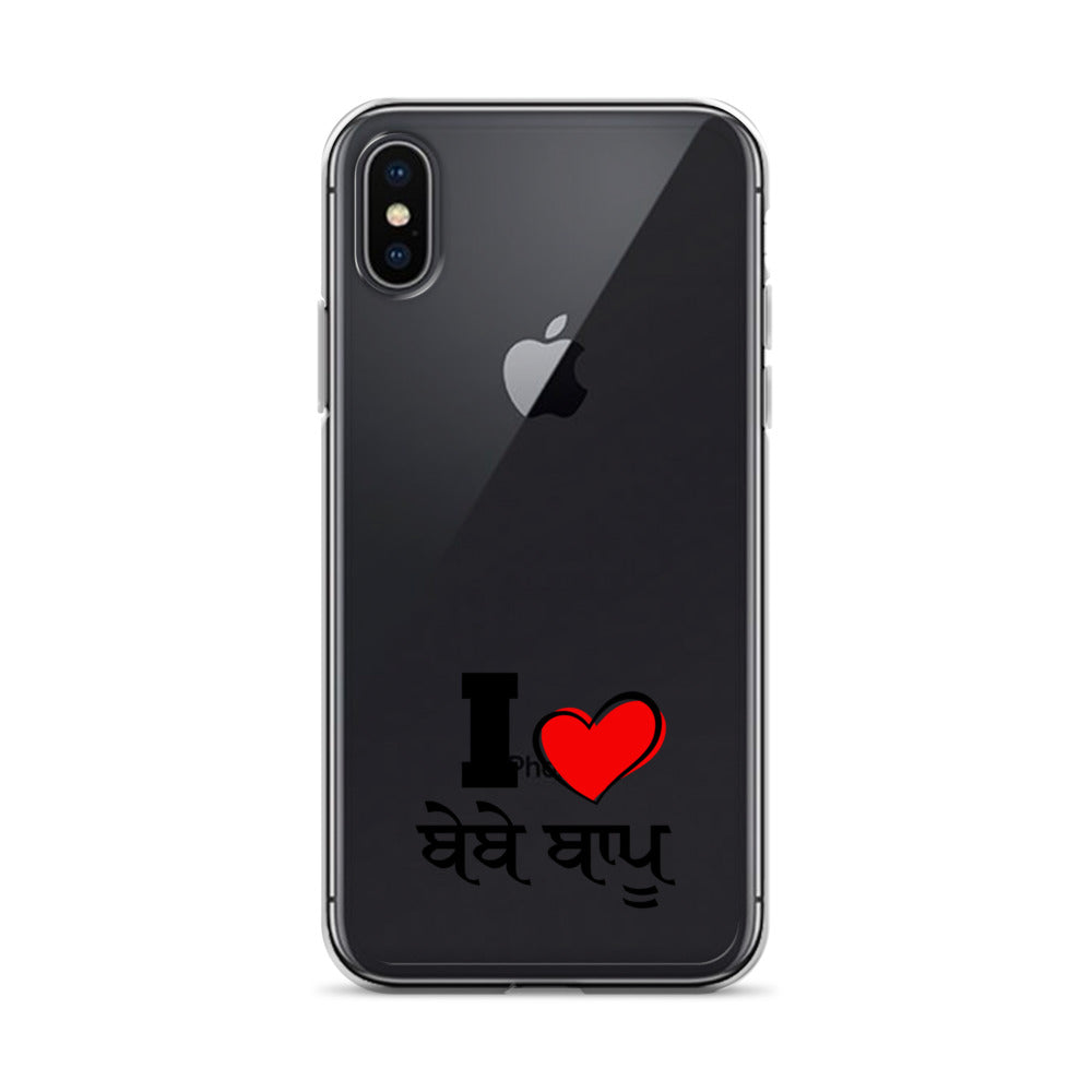 I LOVE BEBE BAPPU - iPhone Case