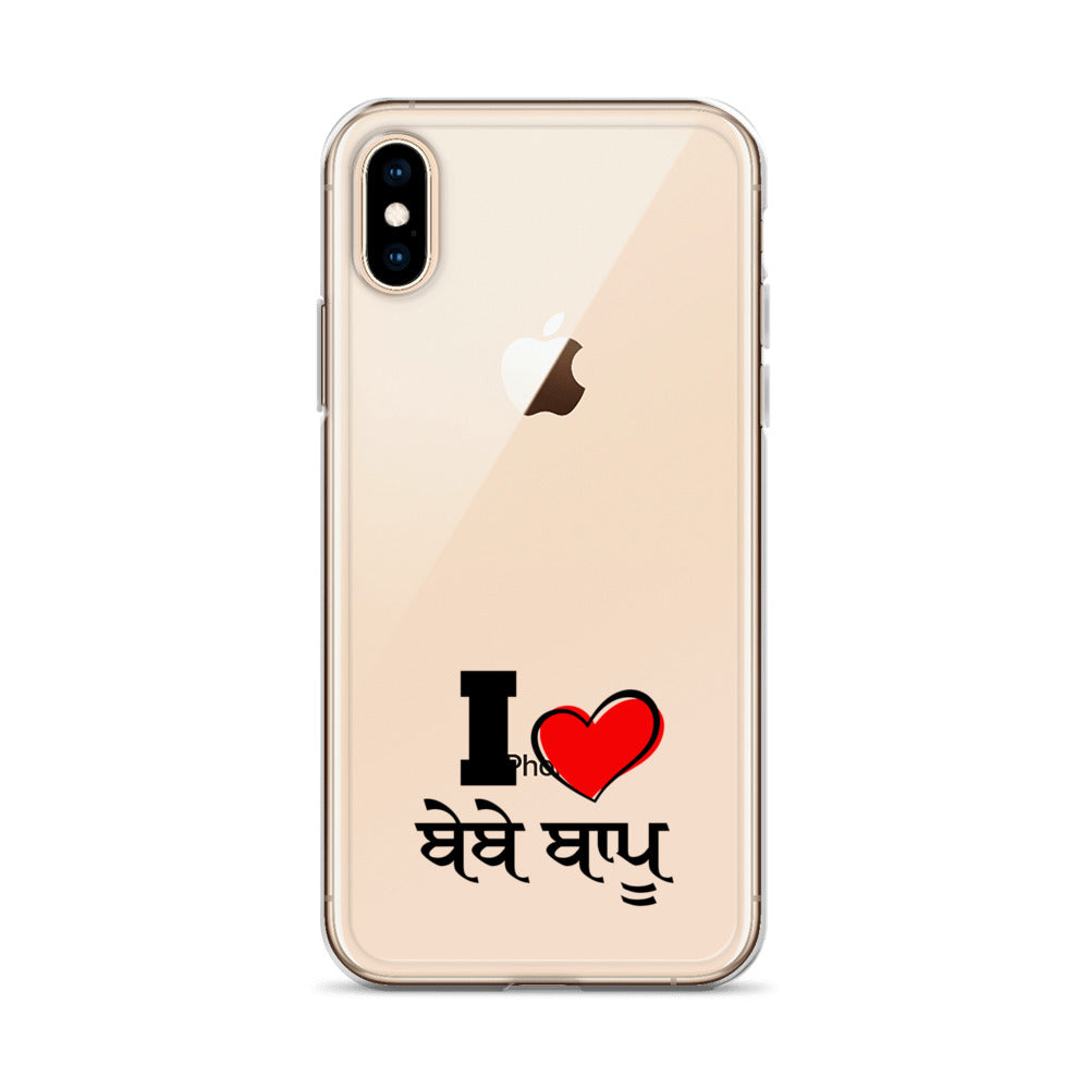 I LOVE BEBE BAPPU - iPhone Case