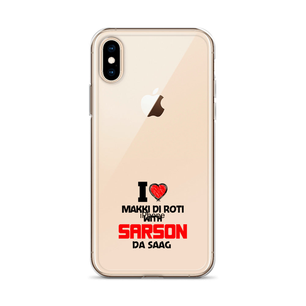 I LOVE MAKKI DI ROTI - iPhone Case