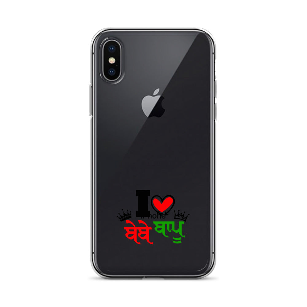 I LOVE BEBE BAPU - iPhone Case