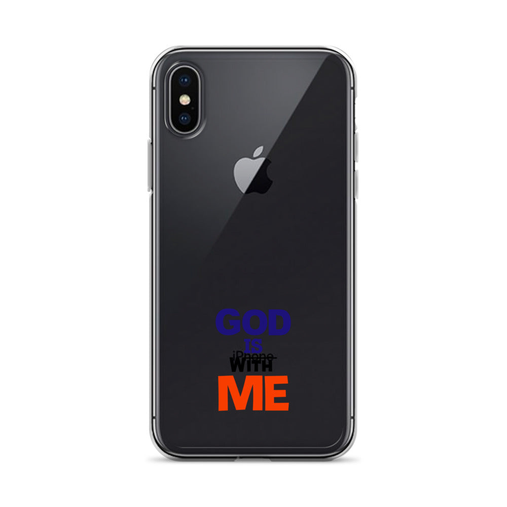 GOD IS WITH ME - iPhone Case