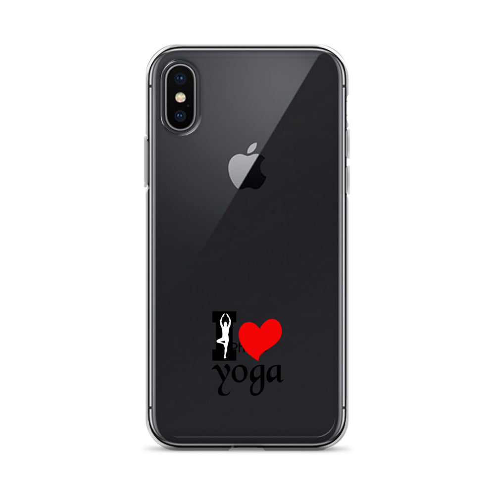 I LOVE YOGA - iPhone Case