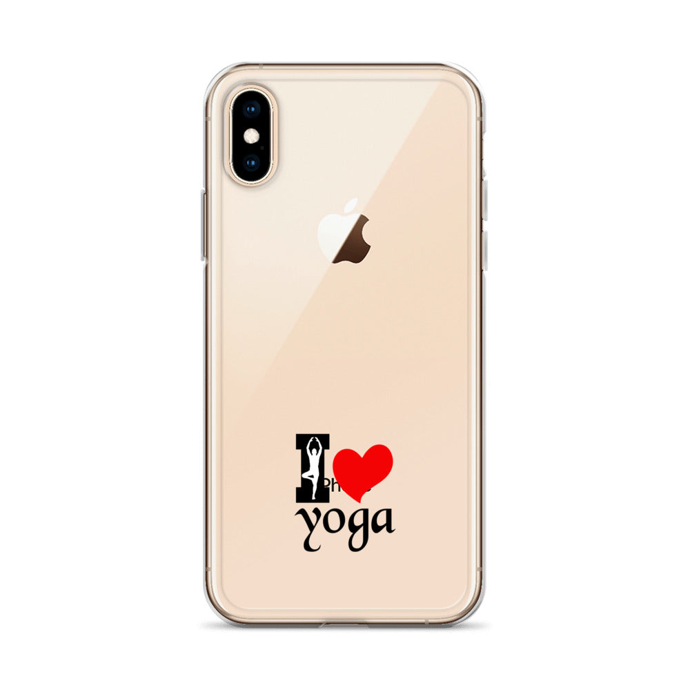 I LOVE YOGA - iPhone Case