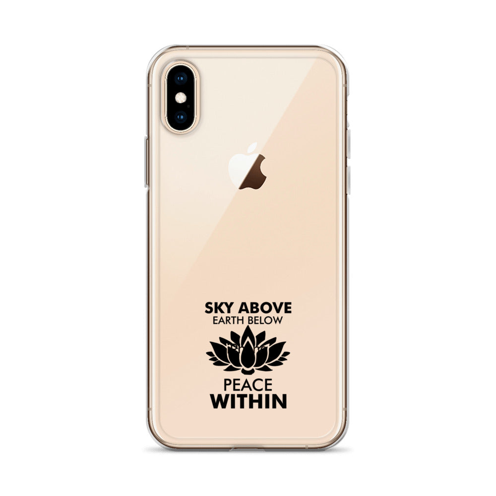 SKY ABOVE EARTH BELOW - iPhone Case