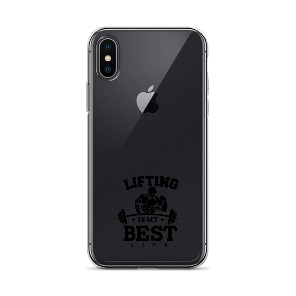 LIFTING IS MY BEST LIFE - iPhone Case