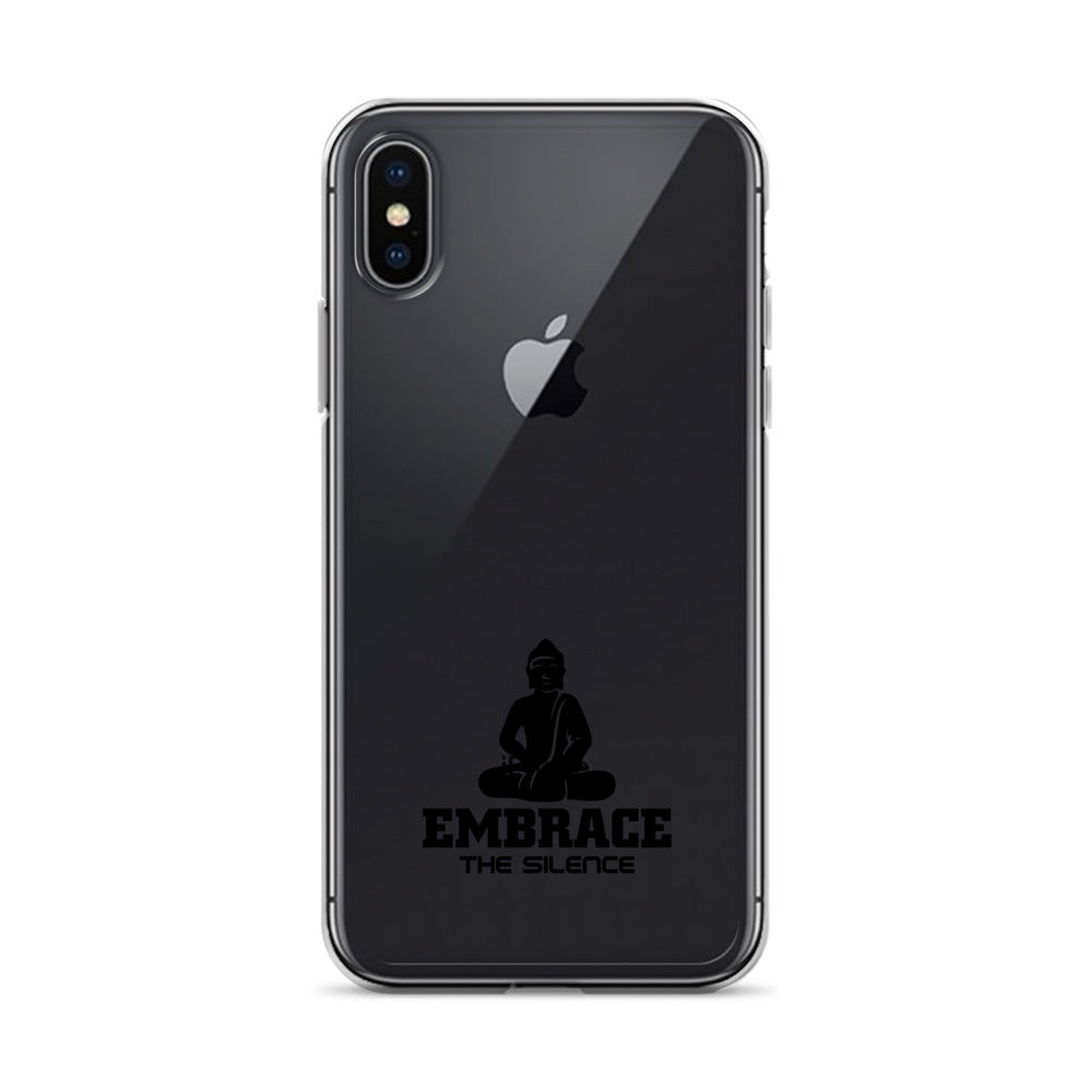 EMBRACE THE SILENCE - iPhone Case