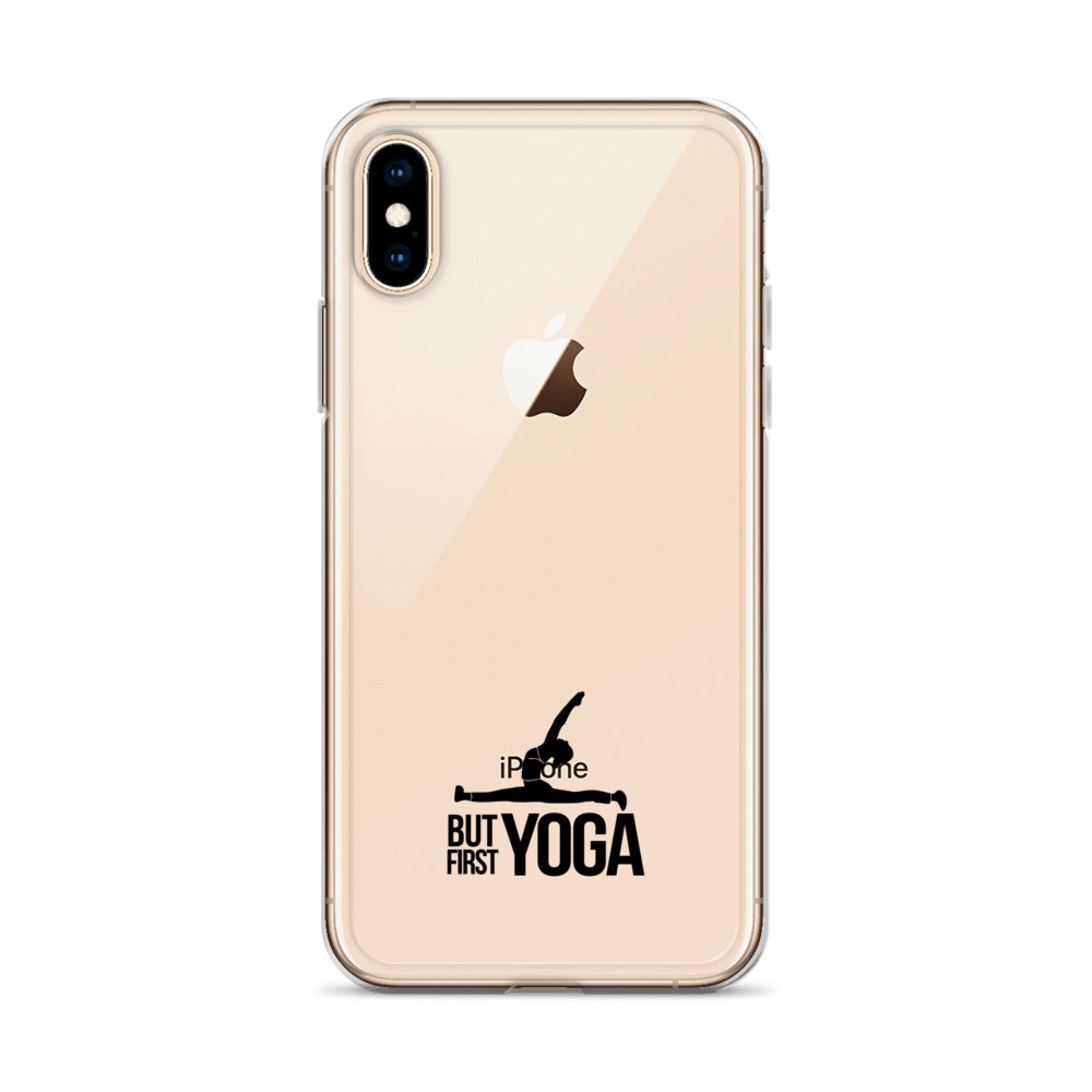 BUT FIRST YOGA - iPhone Case
