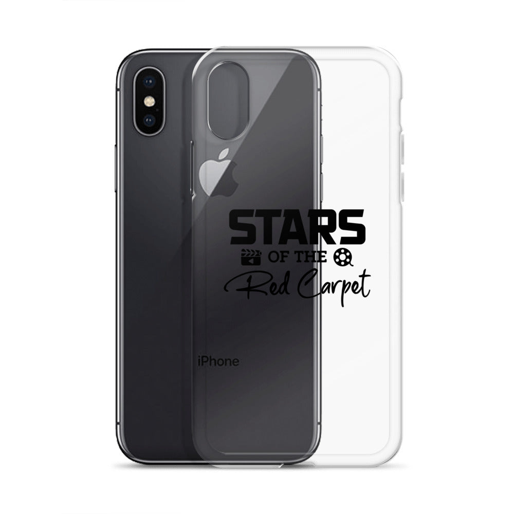 Stars of the red carpet- iPhone Case Transparent