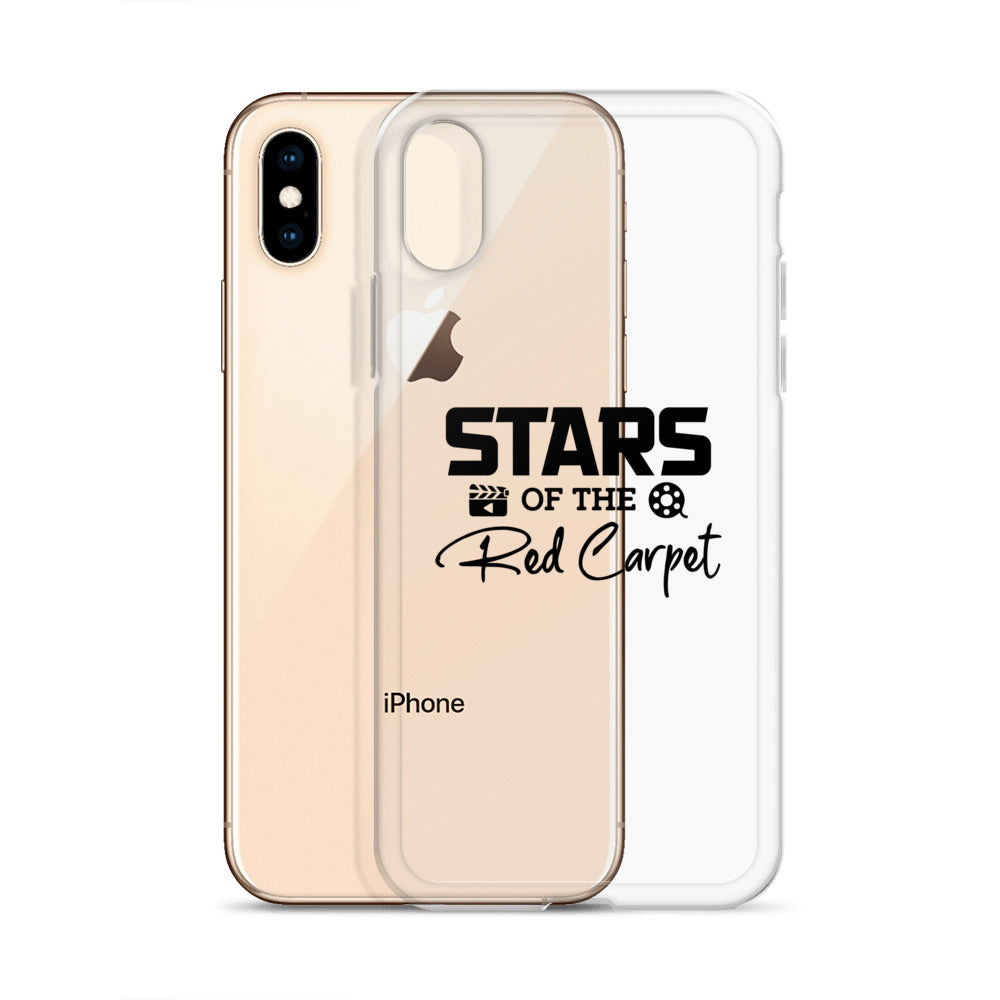 Stars of the red carpet- iPhone Case Transparent