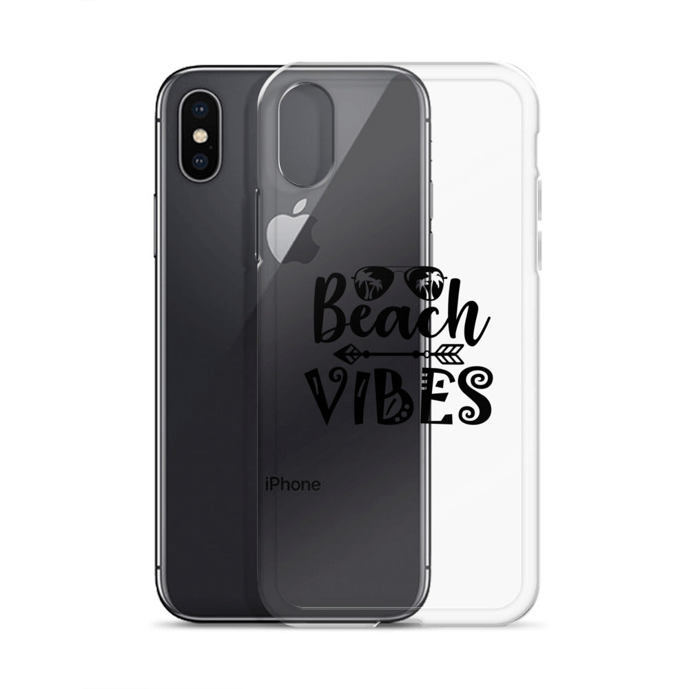 Beach Vibes- iPhone Case Transparent