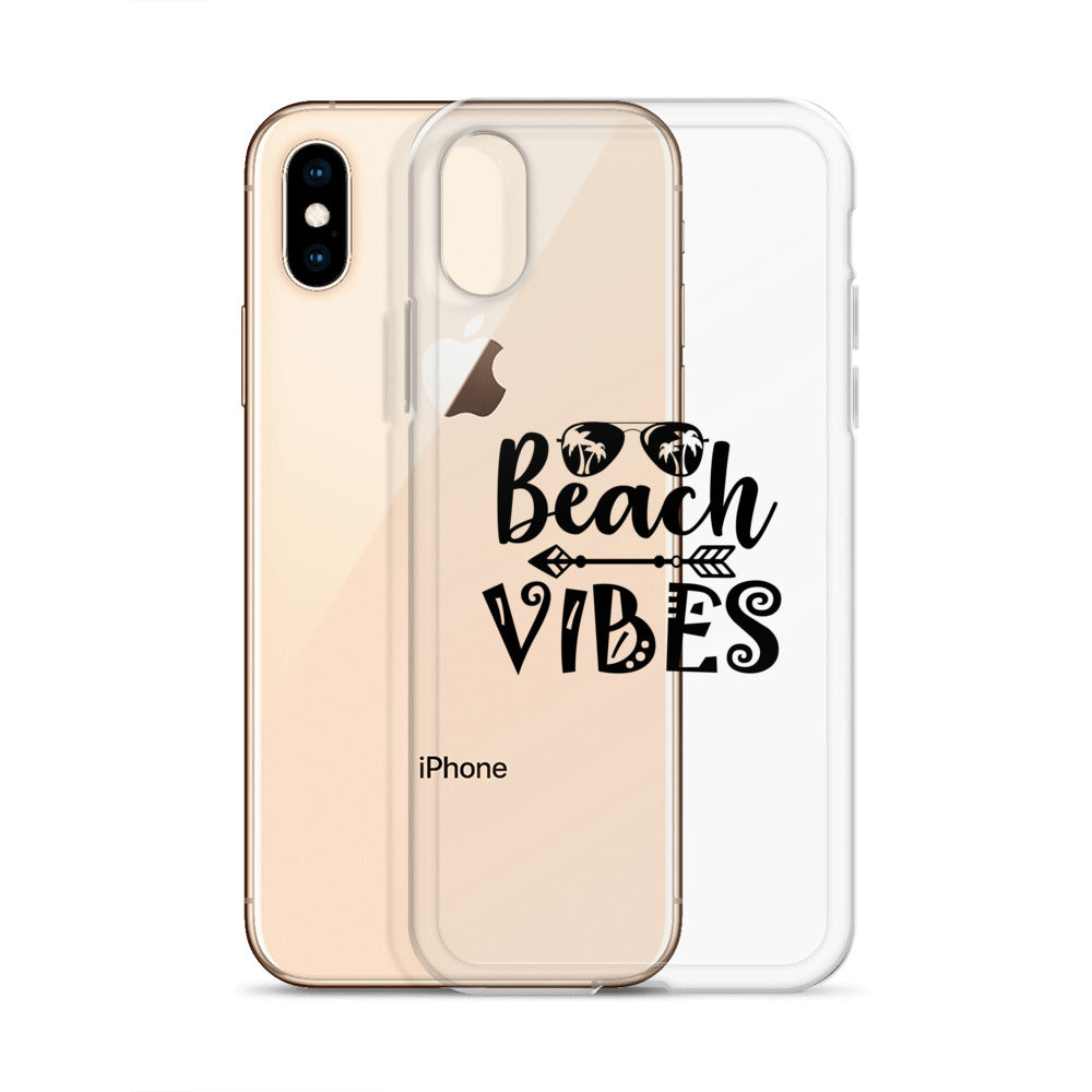 Beach Vibes- iPhone Case Transparent