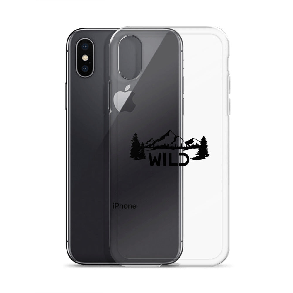 WILD- iPhone Case Transparent