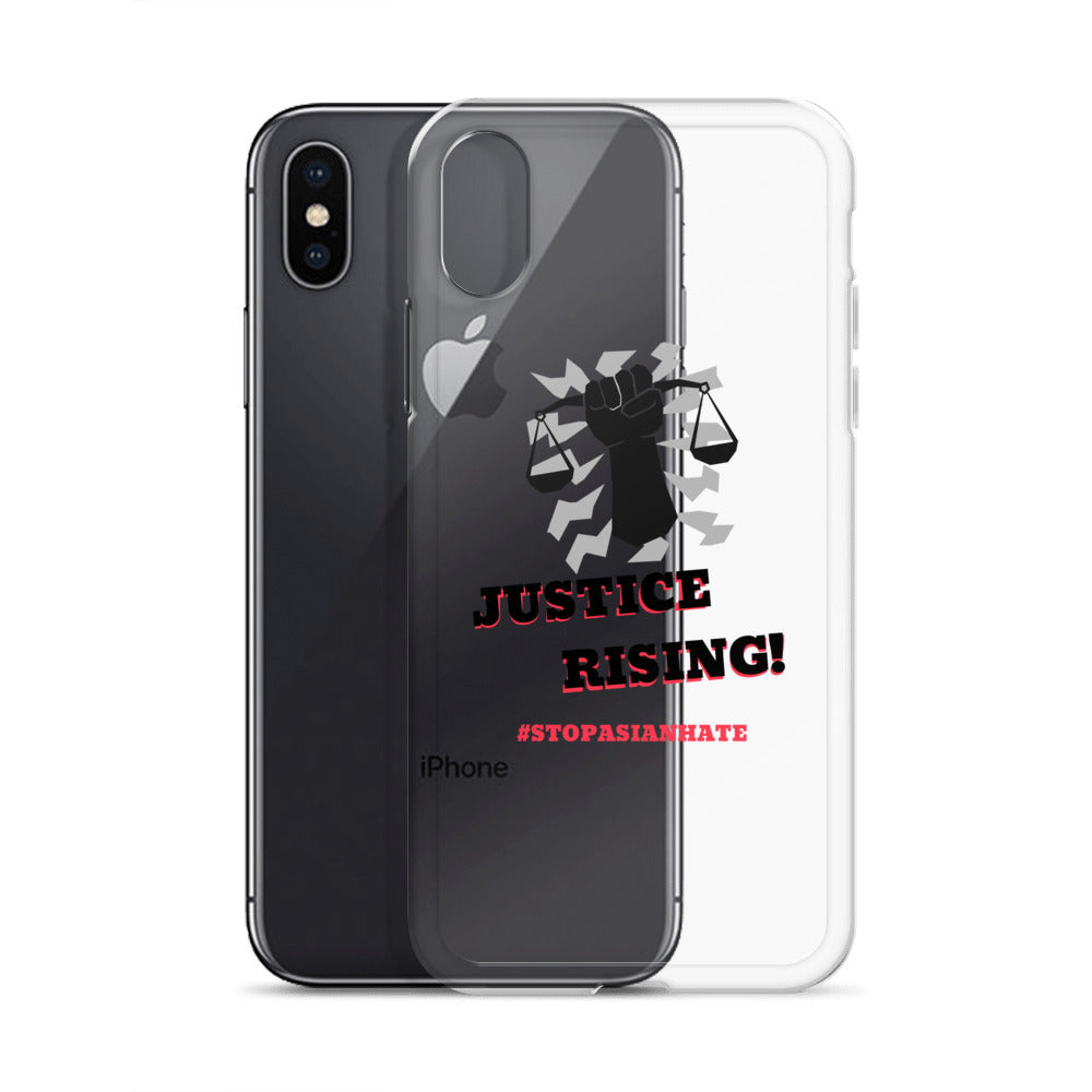 STOP ASIAN HATE - iPhone Case Transparent