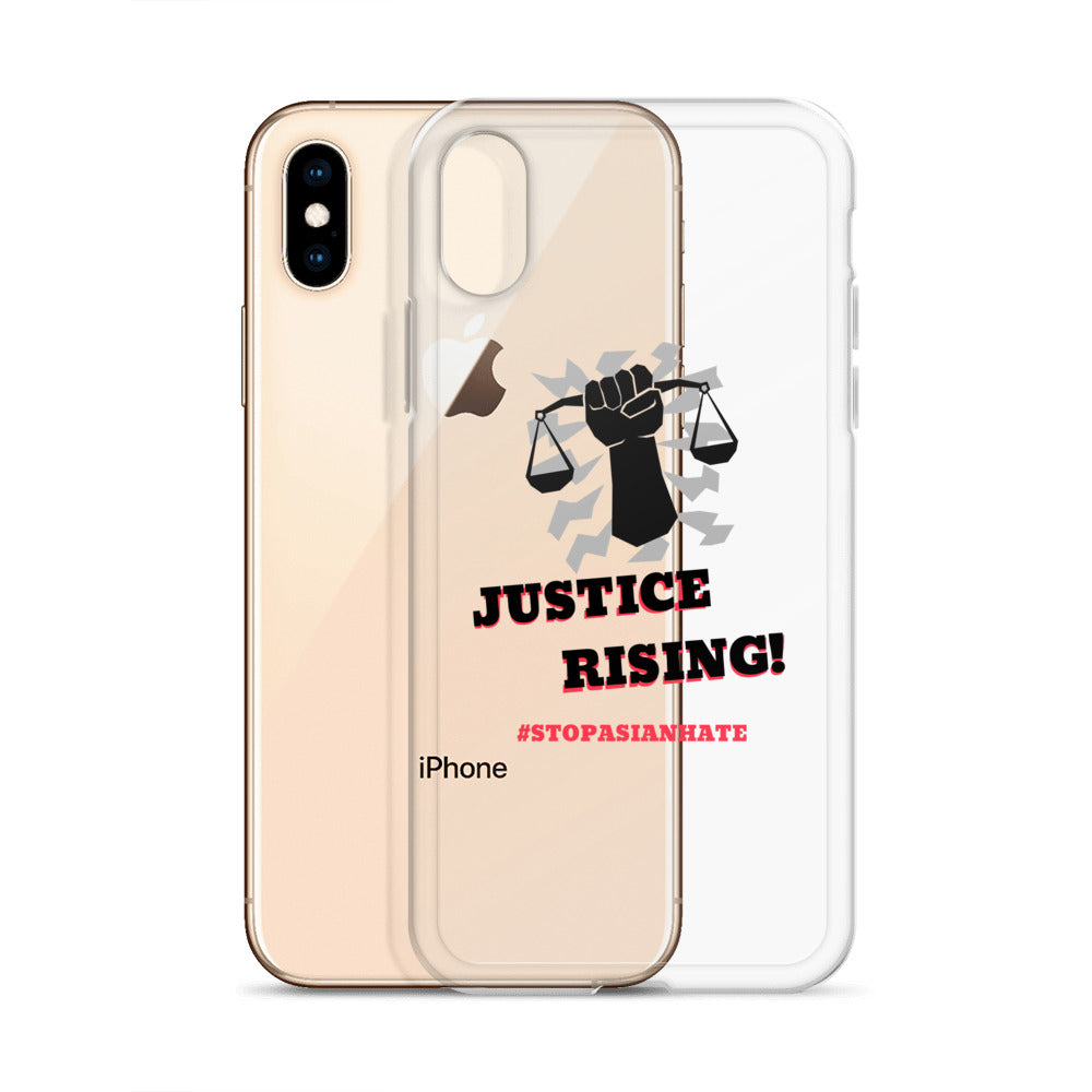 STOP ASIAN HATE - iPhone Case Transparent