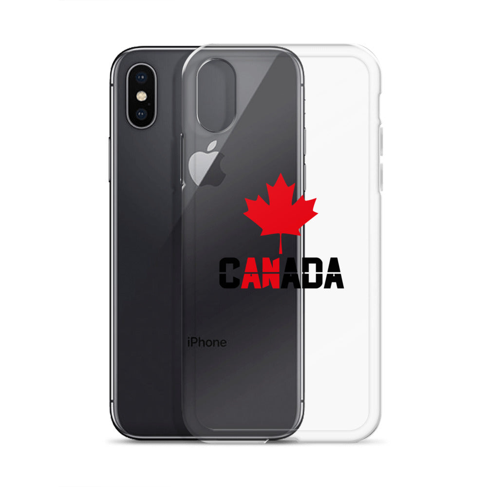 CANADA- iPhone Case Transparent