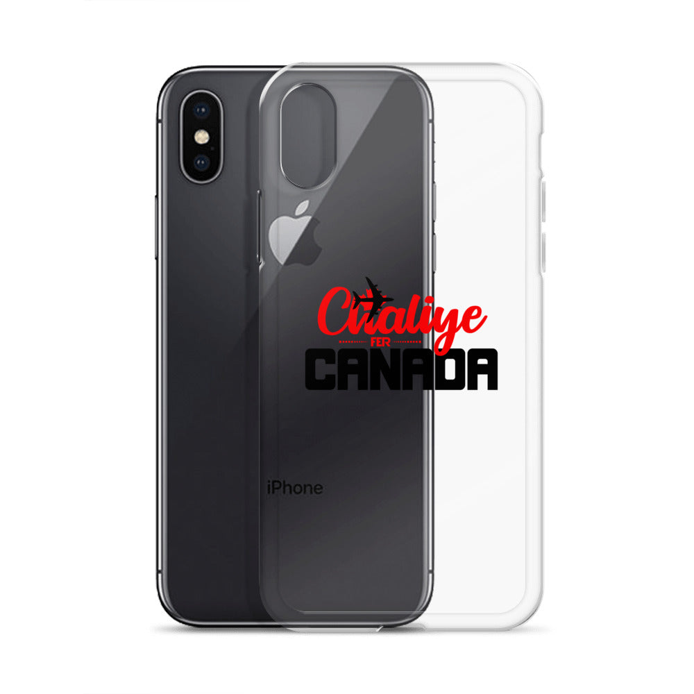 CHALIYE FER CANADA - iPhone Case Transparent