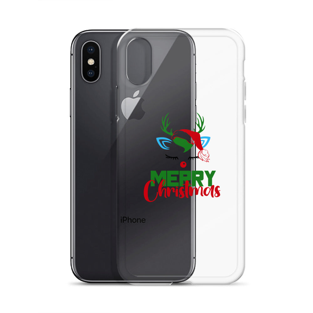 MERRY CHRISTMAS - iPhone Case Transparent