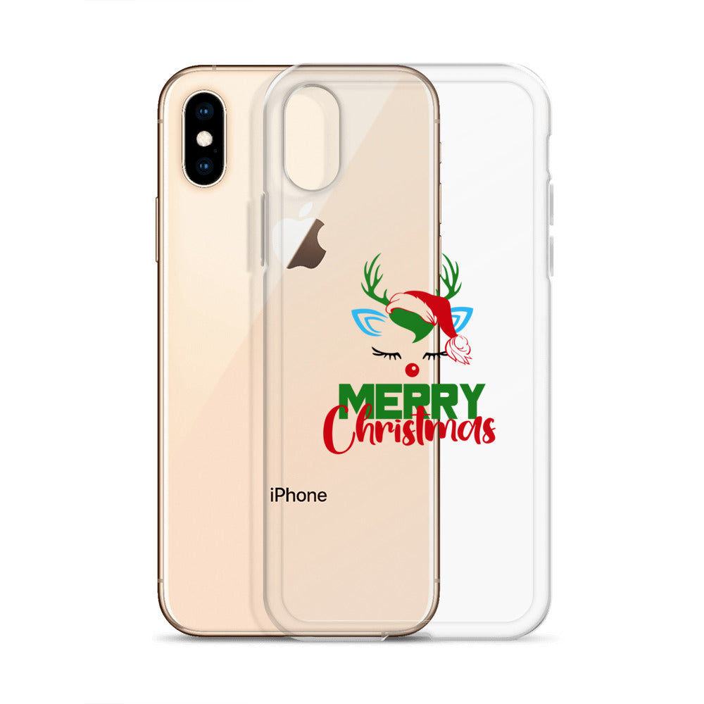 MERRY CHRISTMAS - iPhone Case Transparent