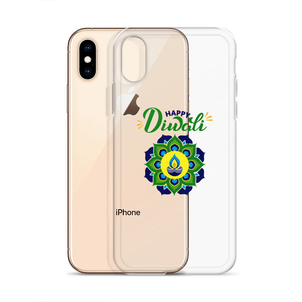 HAPPY DIWALI - iPhone Case Transparent