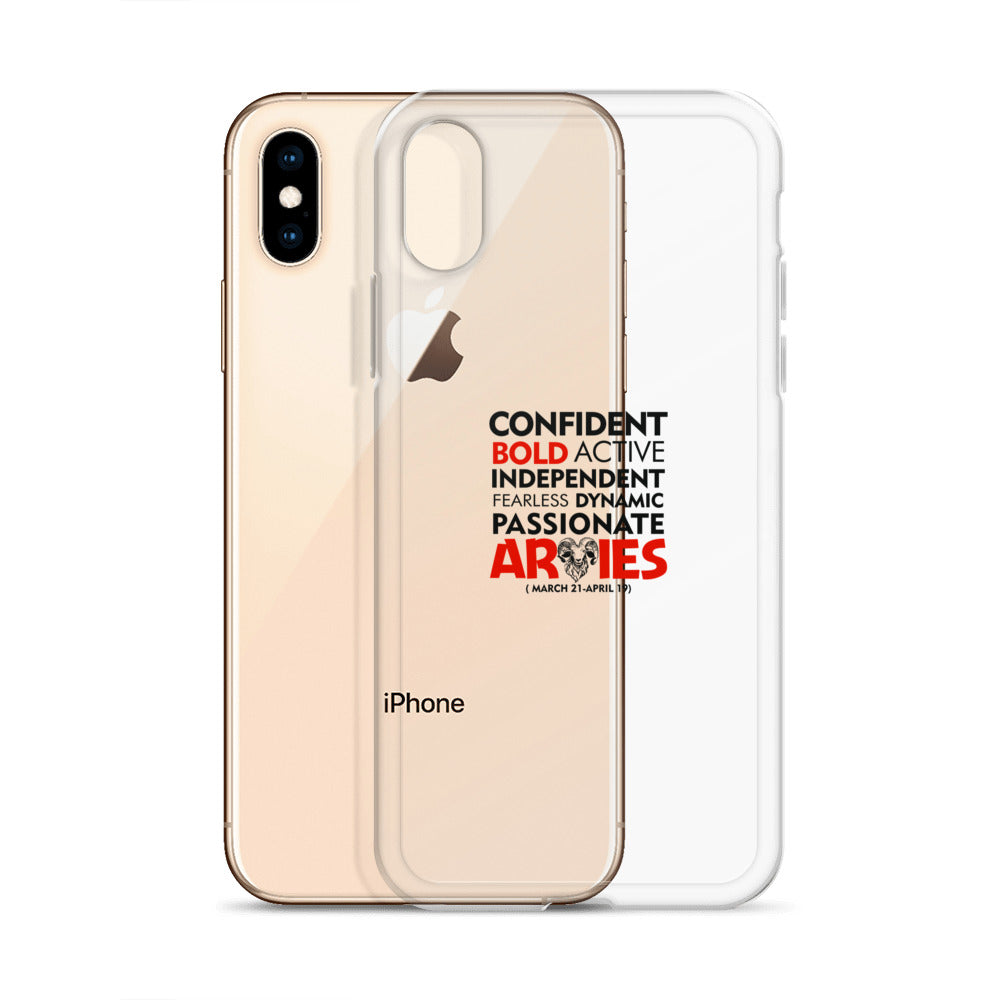 ARIES - iPhone Case Transparent