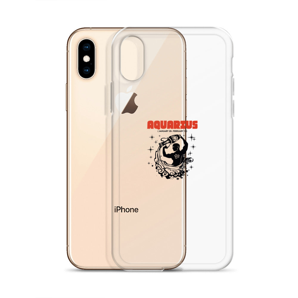 AQUARIUS - iPhone Case Transparent