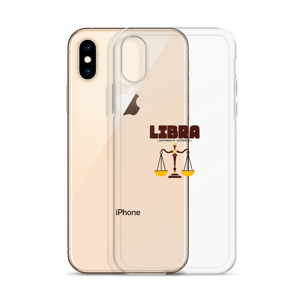 LIBRA - iPhone Case Transparent