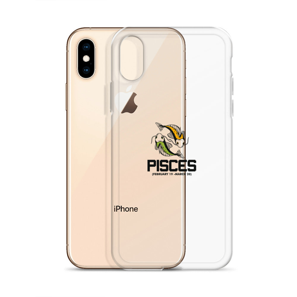 PISCES - iPhone Case Transparent