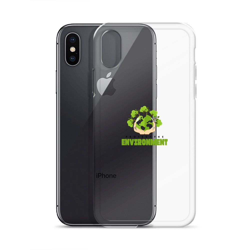 PROTECT THE ENVIRONMENT - iPhone Case Transparent