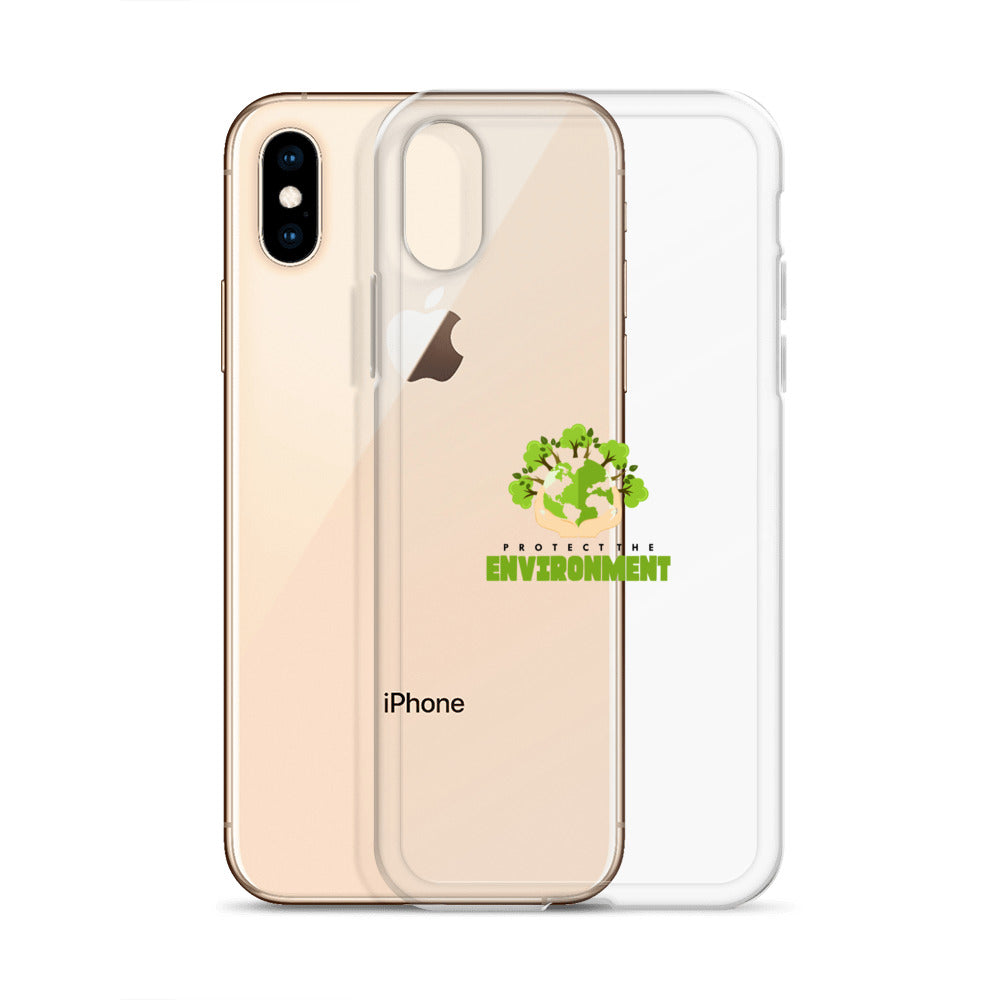 PROTECT THE ENVIRONMENT - iPhone Case Transparent