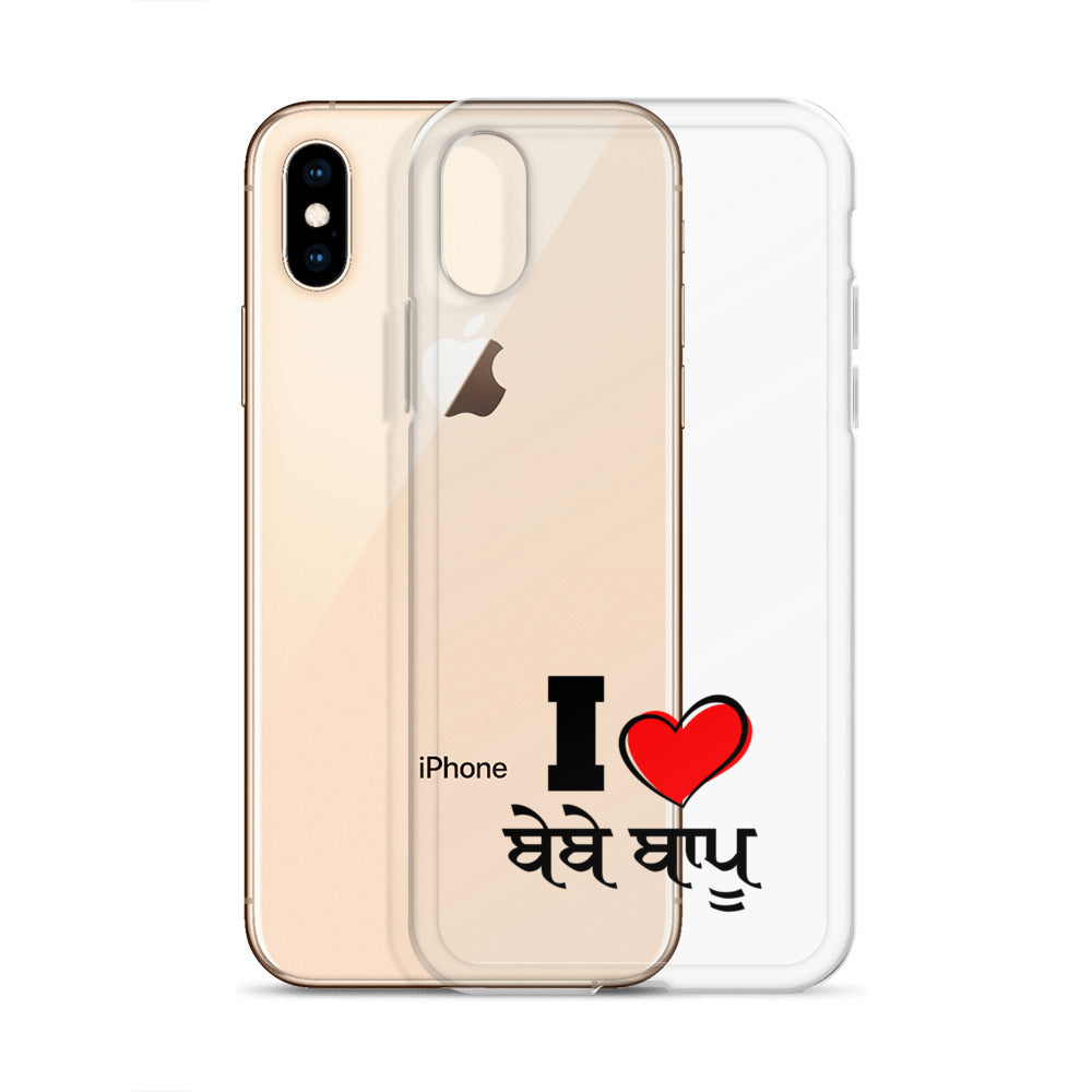 I LOVE BEBE BAPPU - iPhone Case