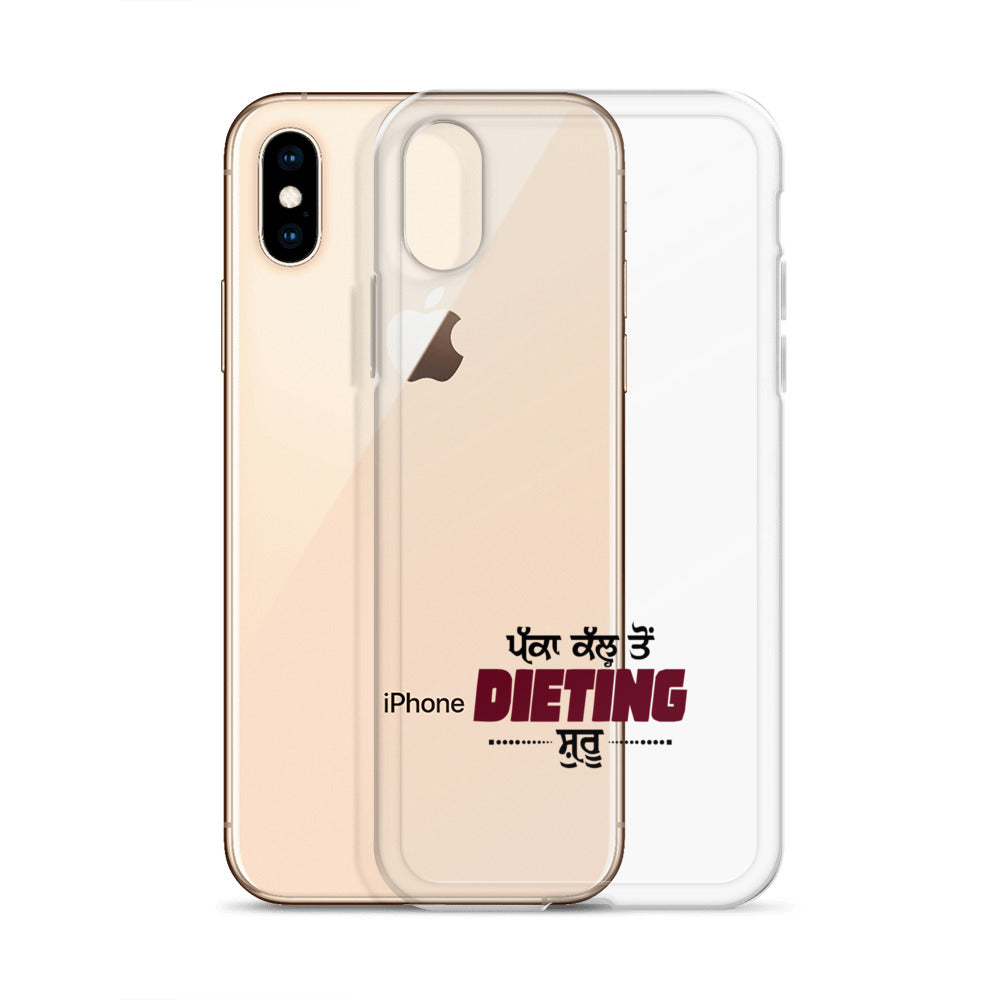 PAKKA KAL TO DIETING SHURU - iPhone Case