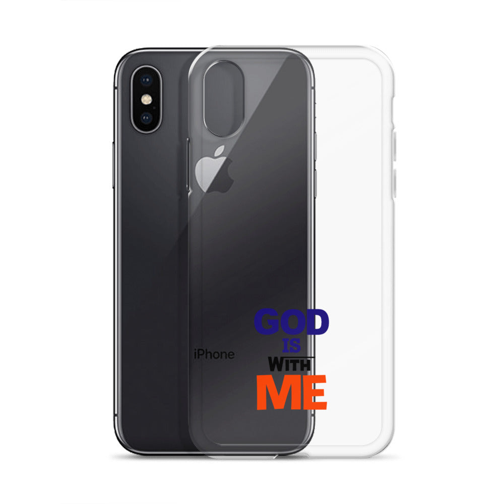 GOD IS WITH ME - iPhone Case