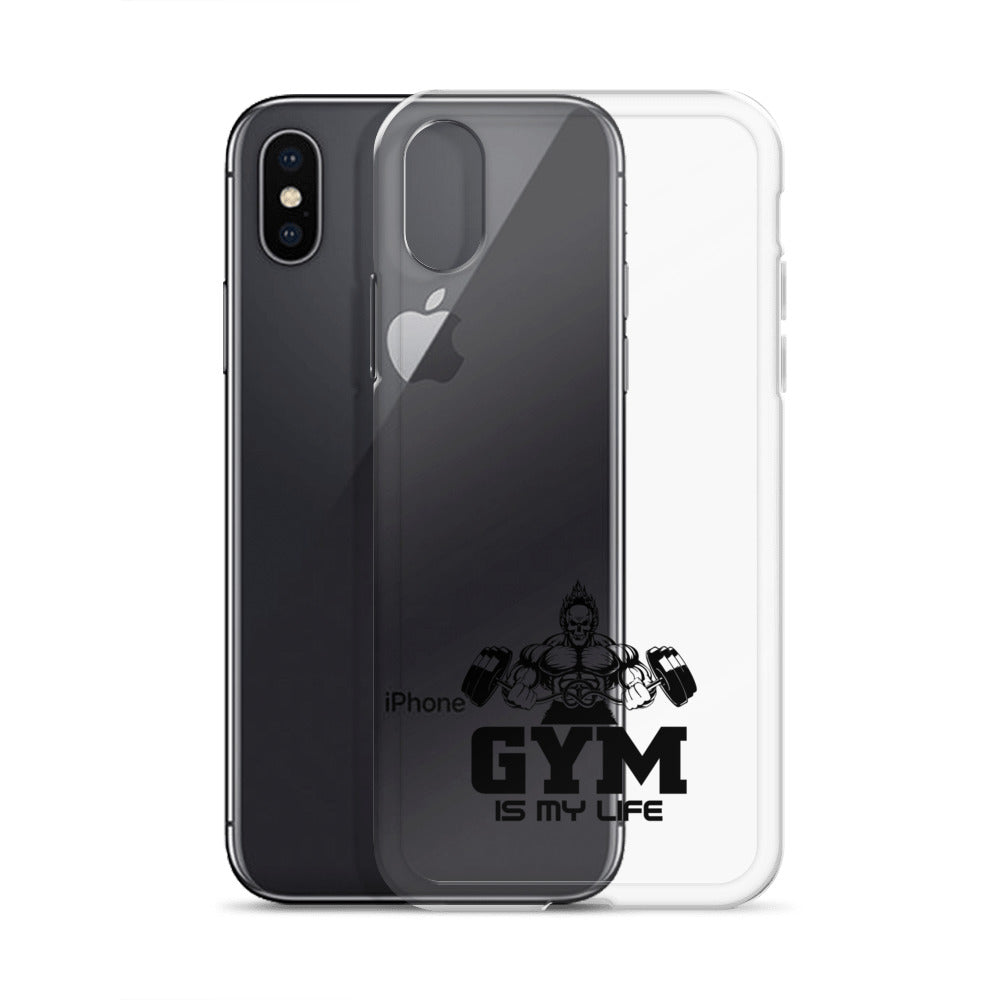 GYM IS MY LIFE - iPhone Case
