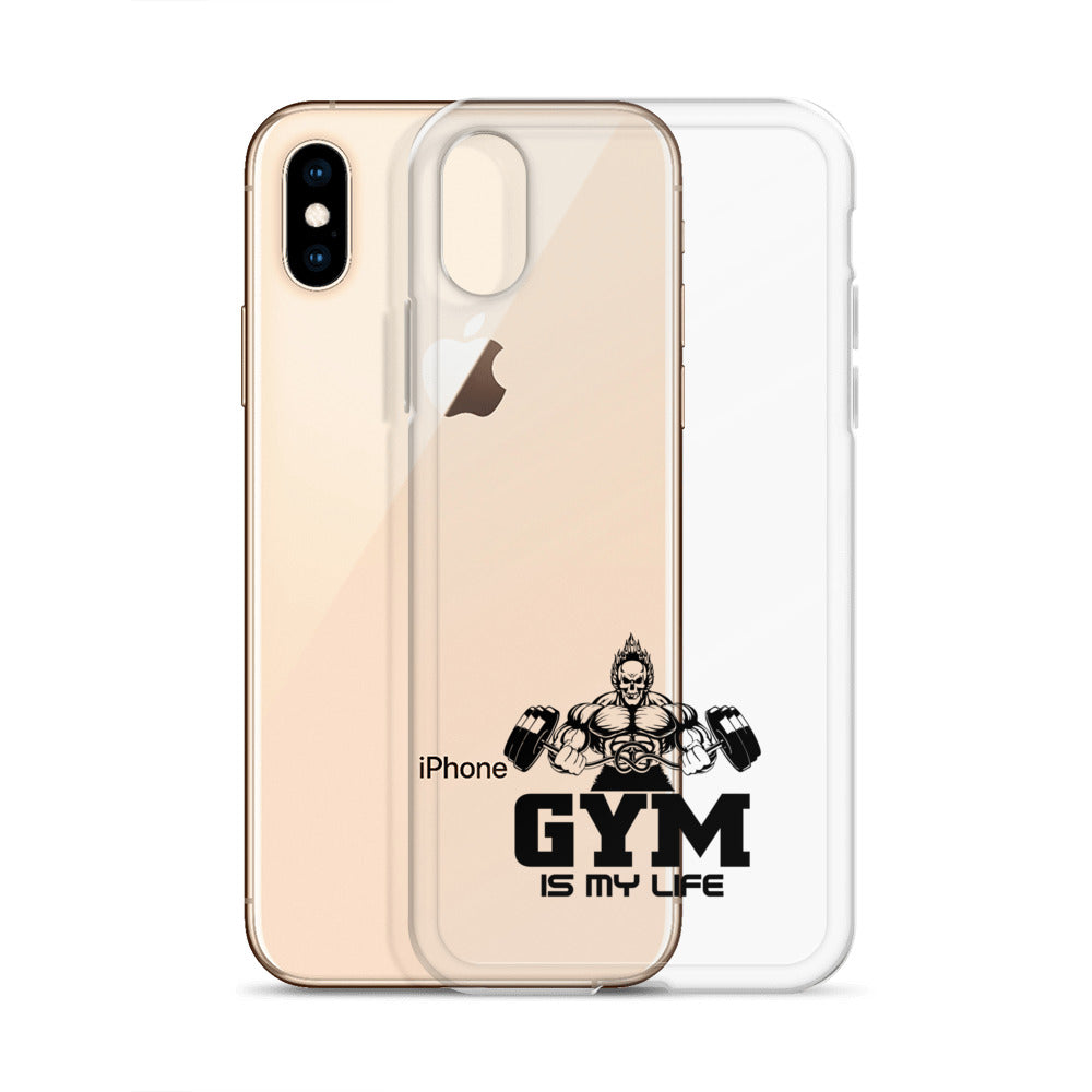 GYM IS MY LIFE - iPhone Case