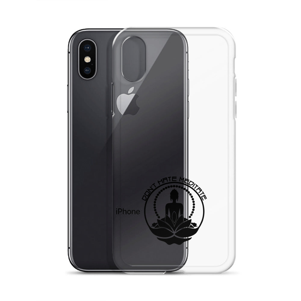 DON'T HATE MEDITATE - iPhone Case