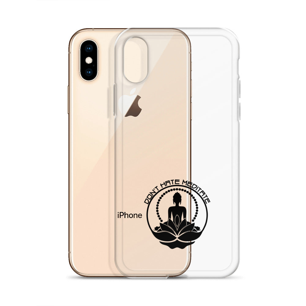 DON'T HATE MEDITATE - iPhone Case