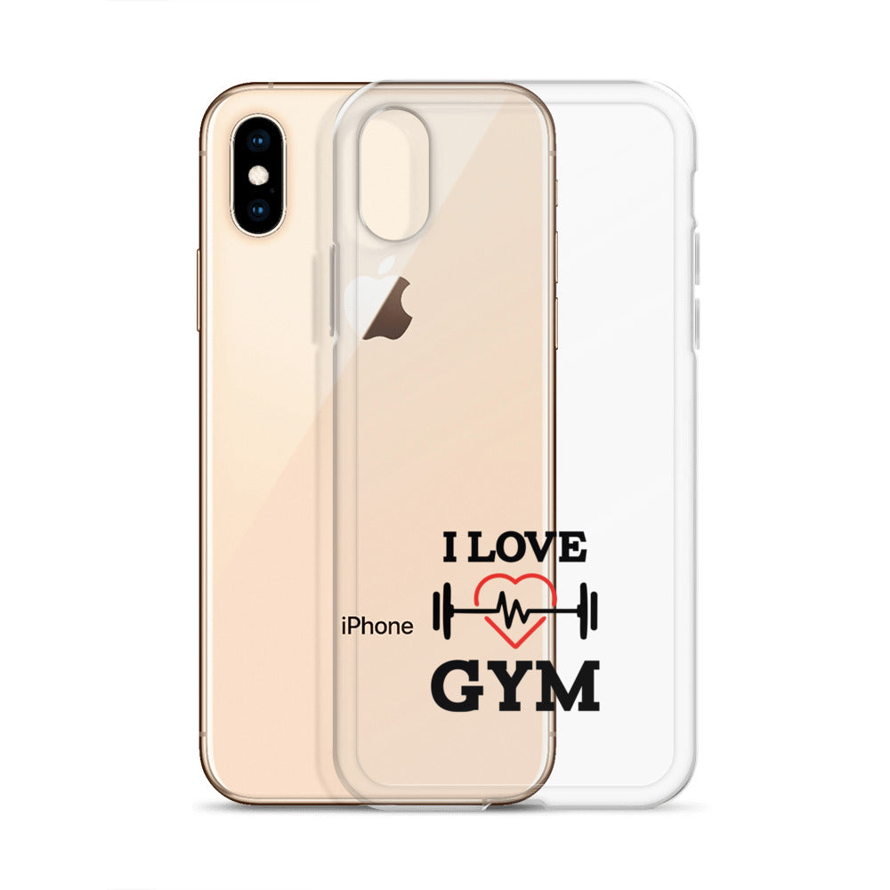 I LOVE GYM - iPhone Case