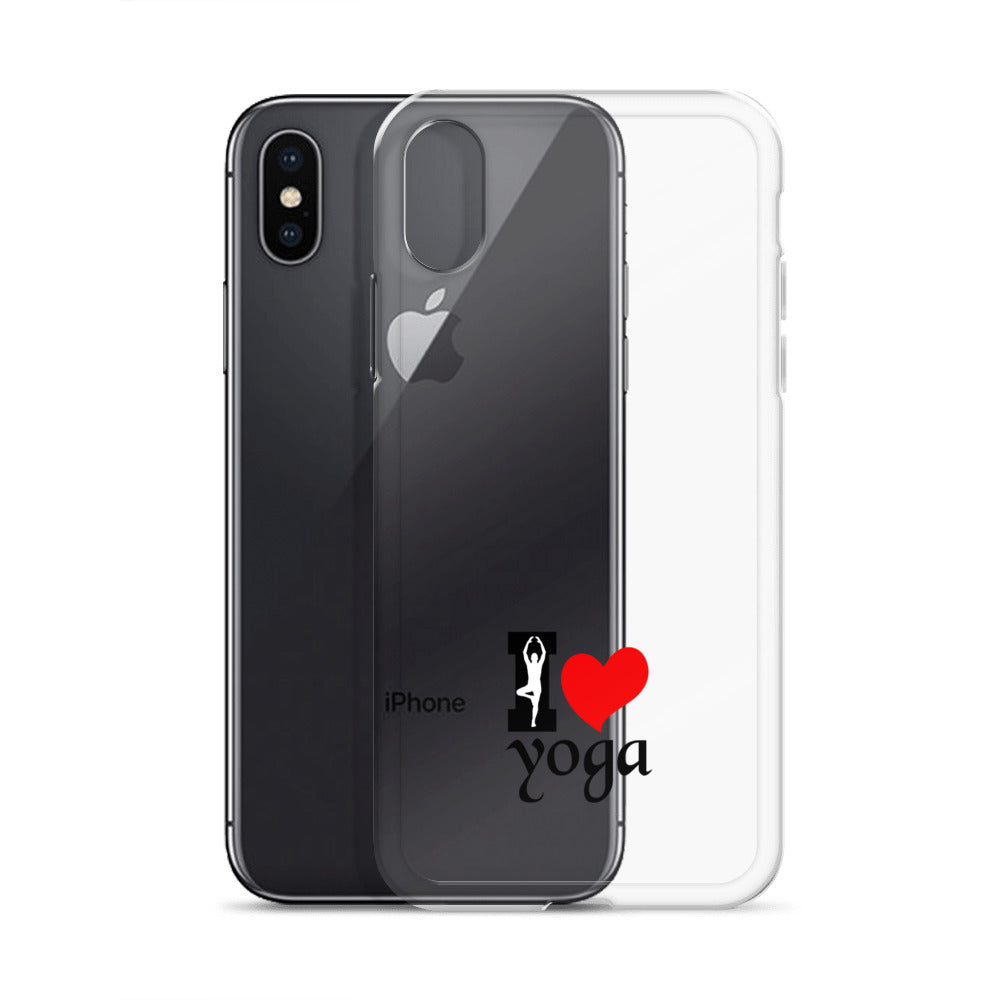 I LOVE YOGA - iPhone Case