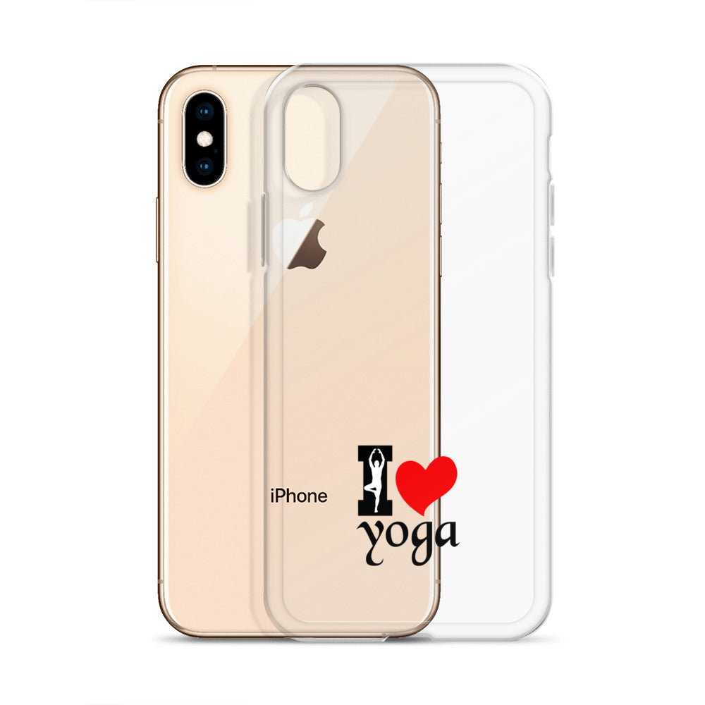 I LOVE YOGA - iPhone Case