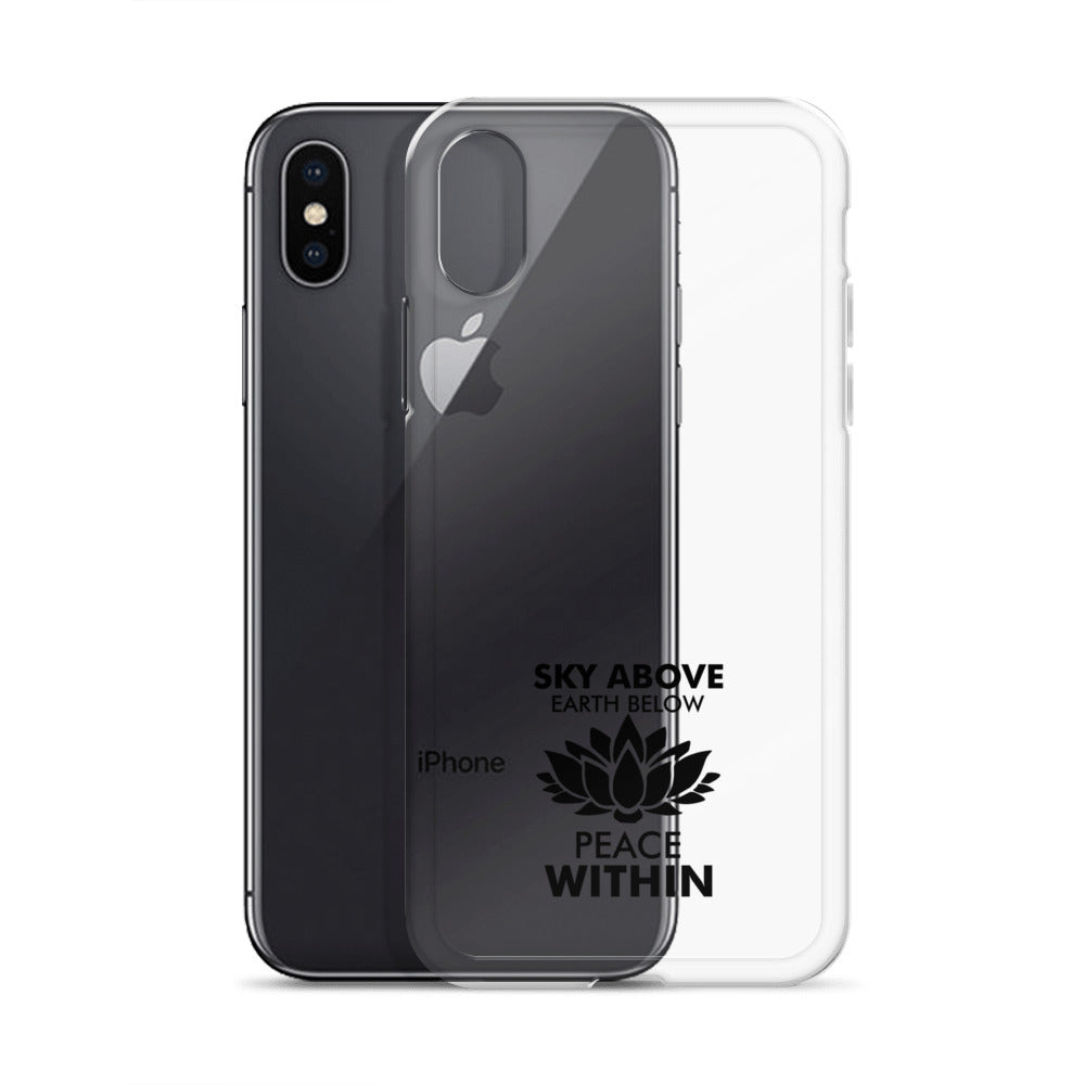 SKY ABOVE EARTH BELOW - iPhone Case