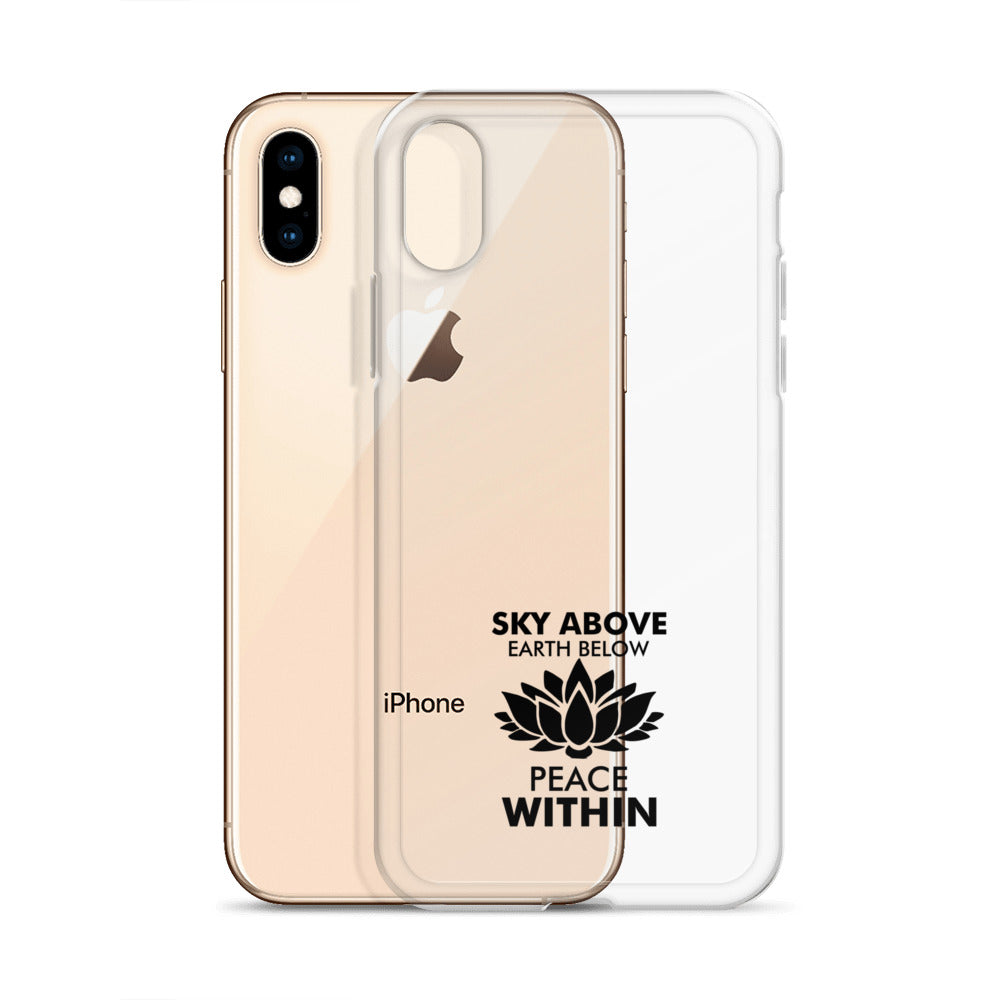 SKY ABOVE EARTH BELOW - iPhone Case