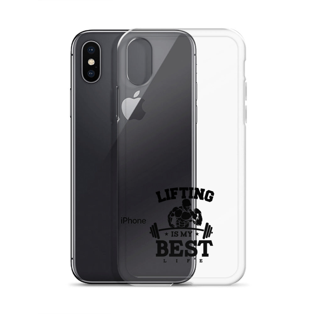 LIFTING IS MY BEST LIFE - iPhone Case