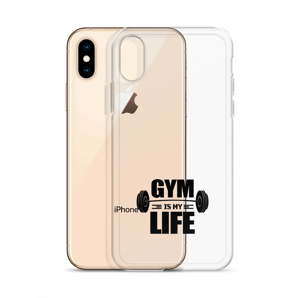 GYM IS MY LIFE - iPhone Case
