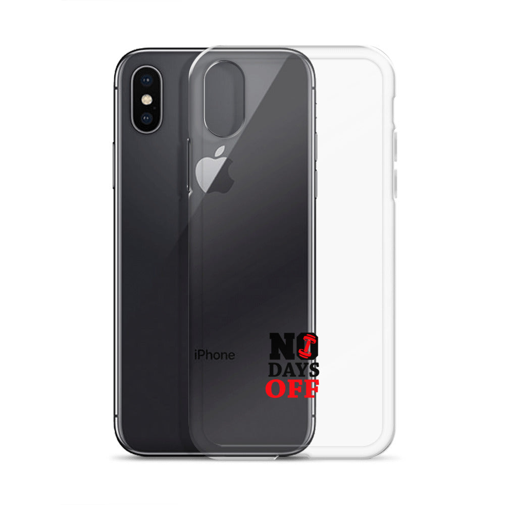 NO DAYS OFF - iPhone Case