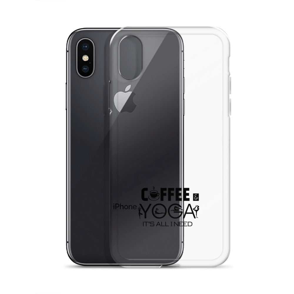 COFFEE YOGA IT'S ALL I NEED - iPhone Case