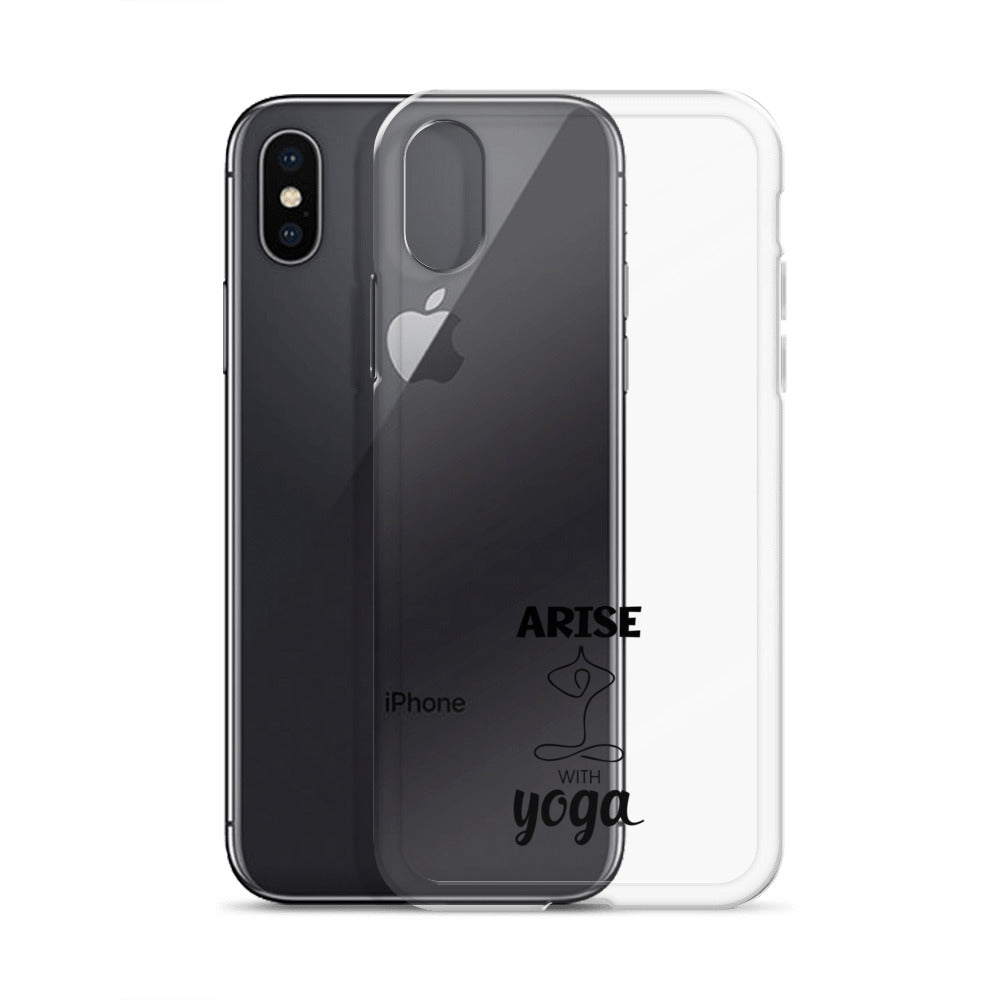 ARISE WITH YOGA - iPhone Case